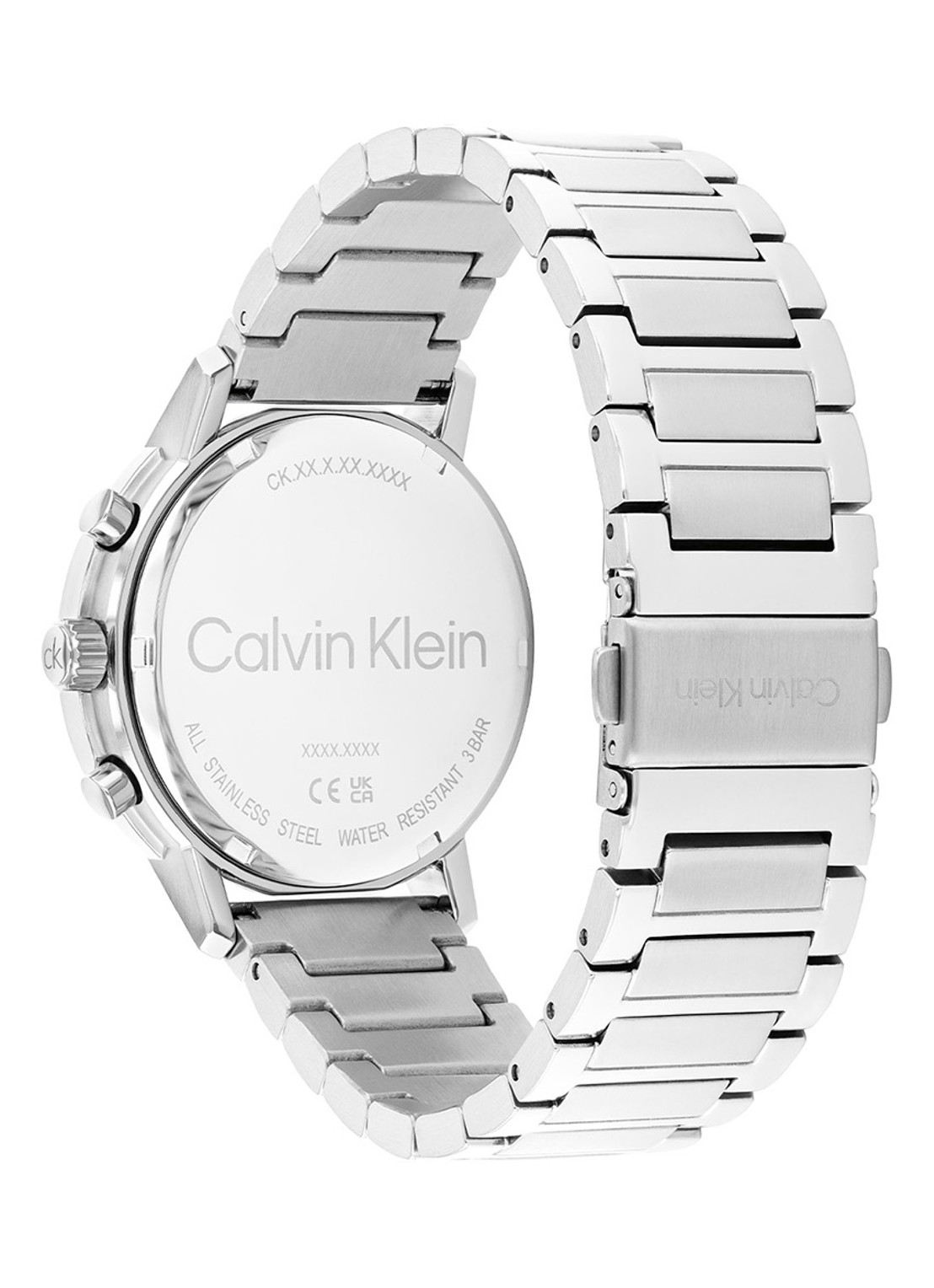 Calvin Klein Gauge horloge CK25200493  - detail 2 zilver