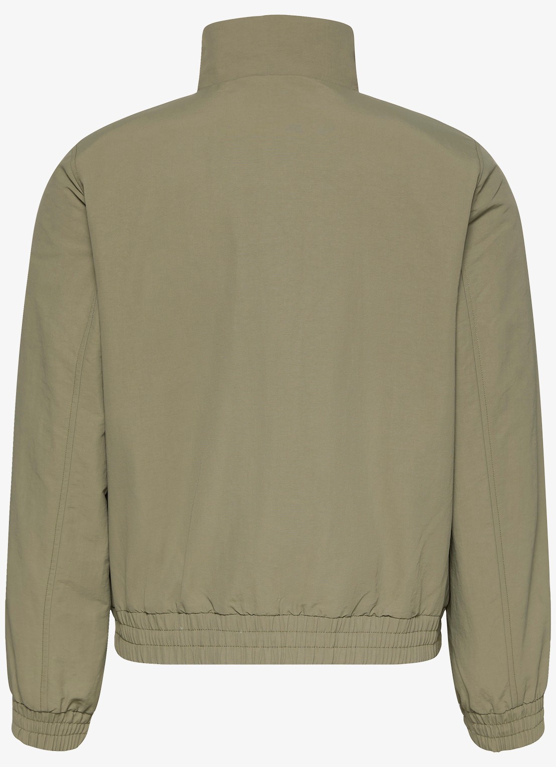 Calvin Klein Gewatteerd jack met logo - achterkant dusty olive-ldy /  groen