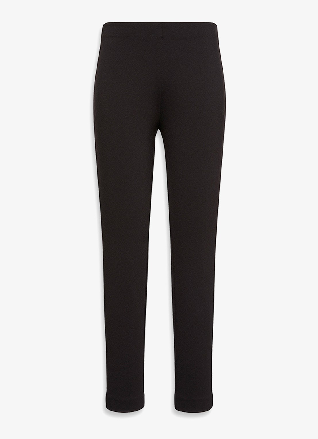 Calvin Klein High waist legging met paspelzak - voorkant 5 zwart