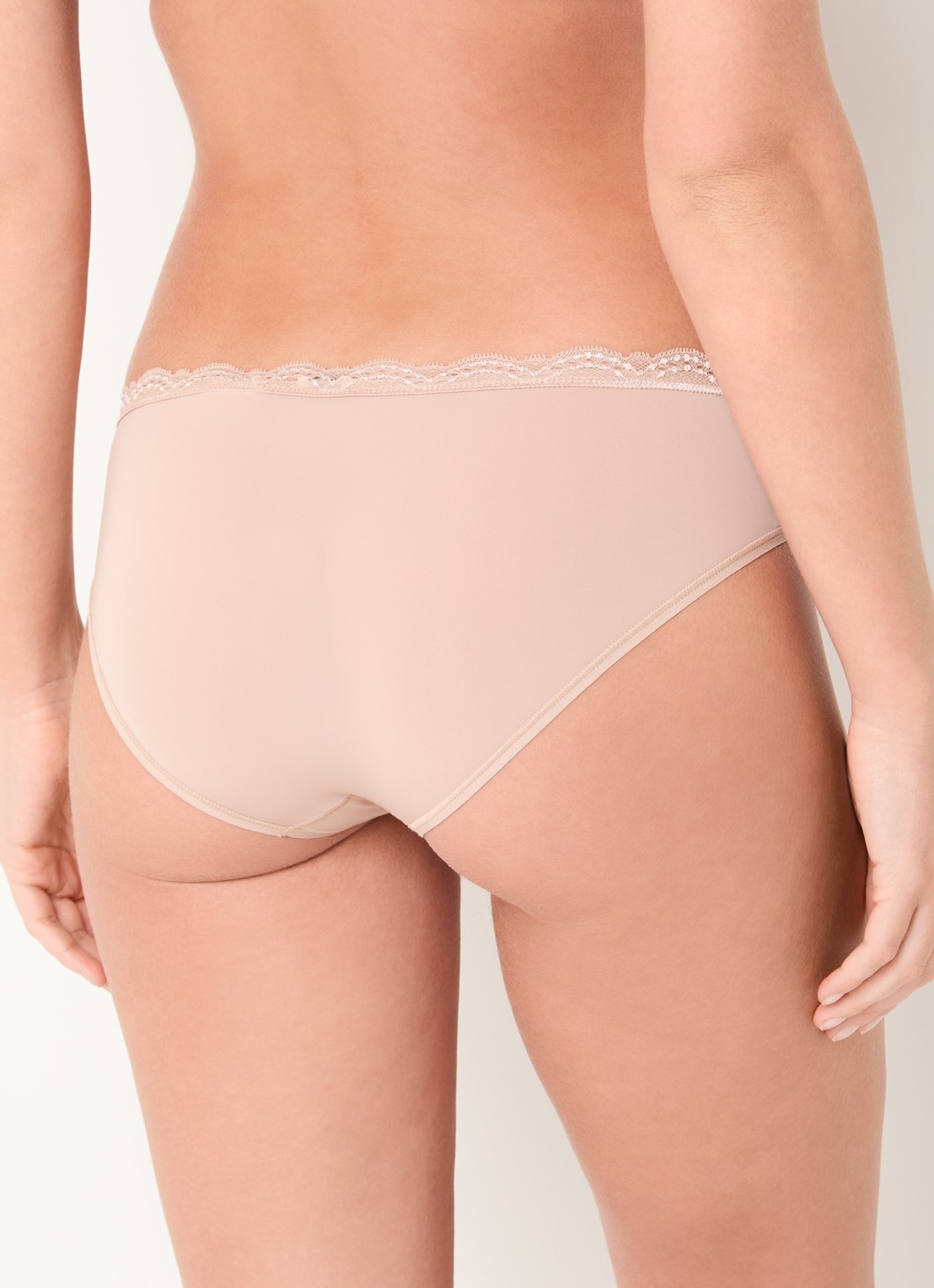 Calvin Klein Hipster met logo - achterkant 5 beige