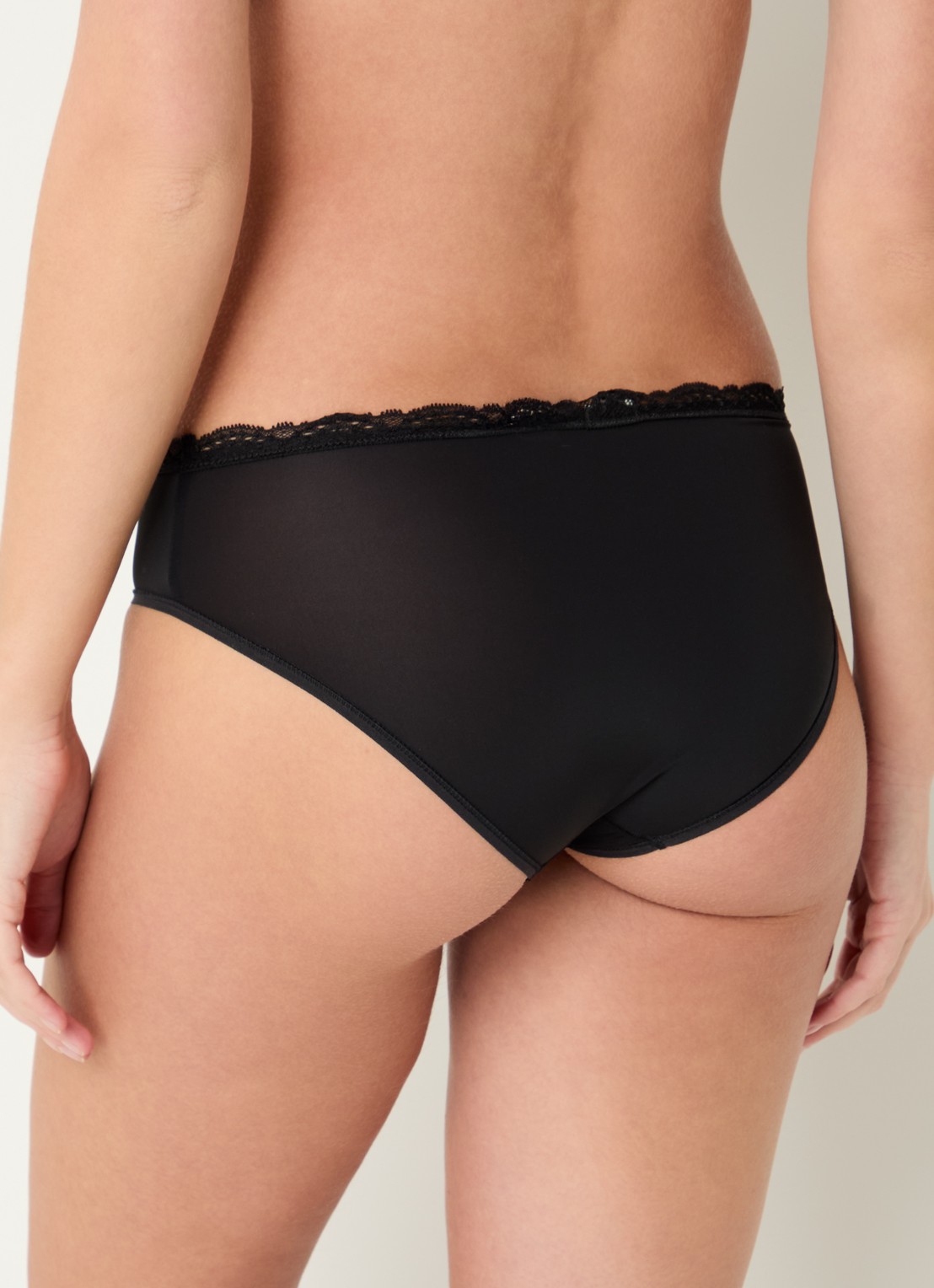 Calvin Klein Hipster met logo - achterkant 2 zwart