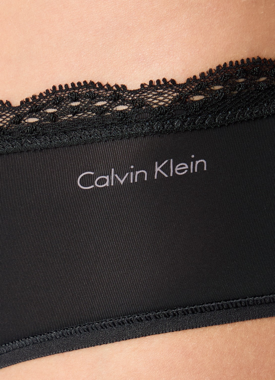 Calvin Klein Hipster met logo - detail 9 zwart
