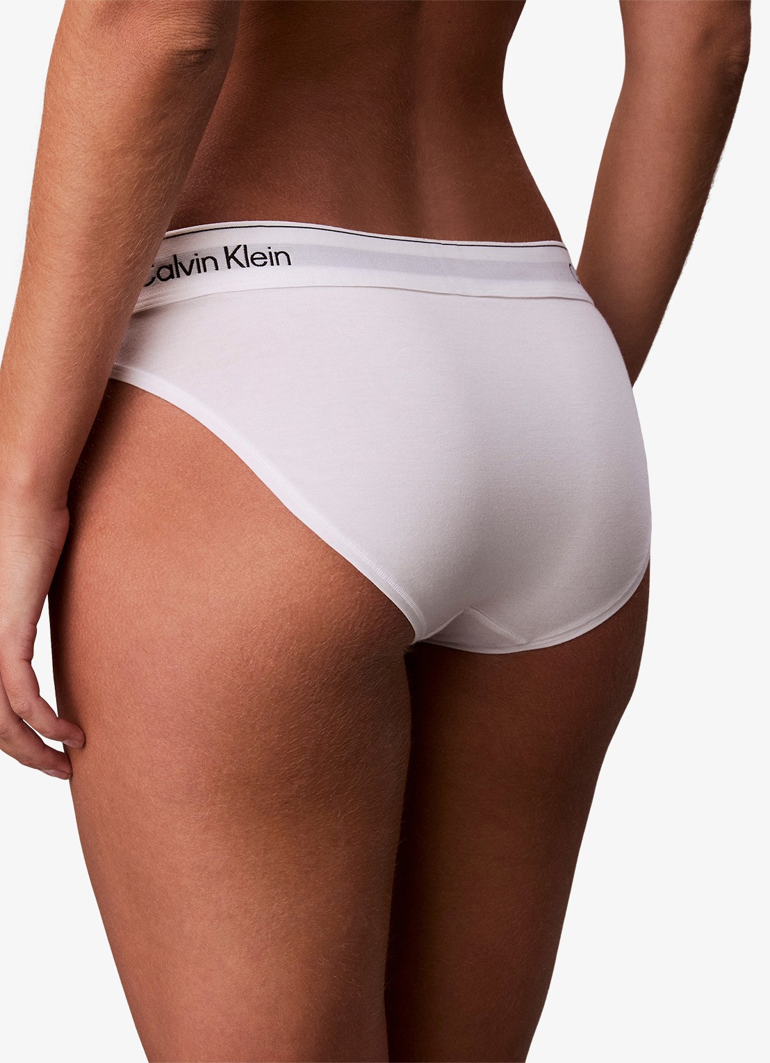 Calvin Klein Hipster met logoband - detail 6 wit
