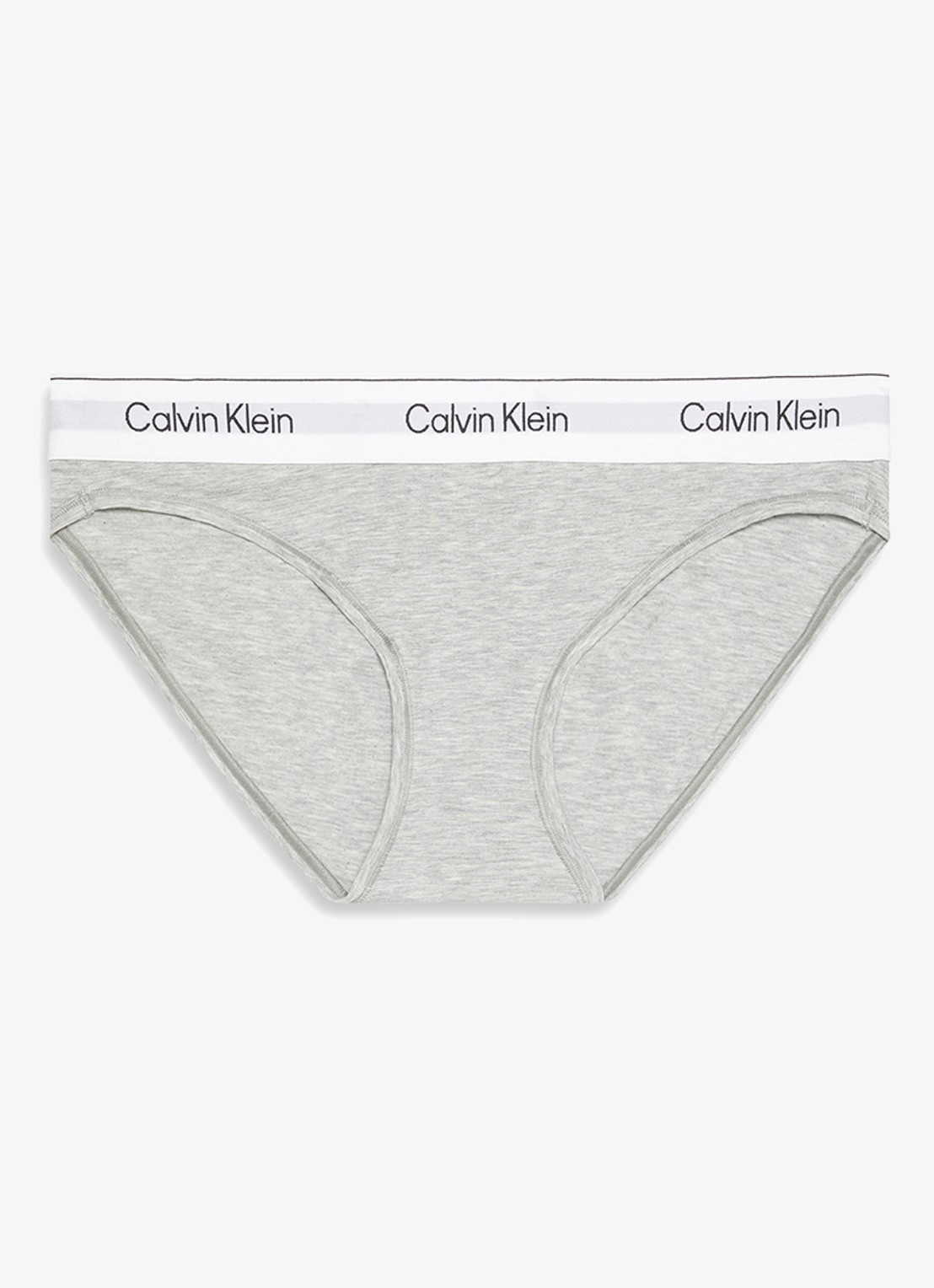 Calvin Klein Hipster met logoband - voorkant grey heather-p7a