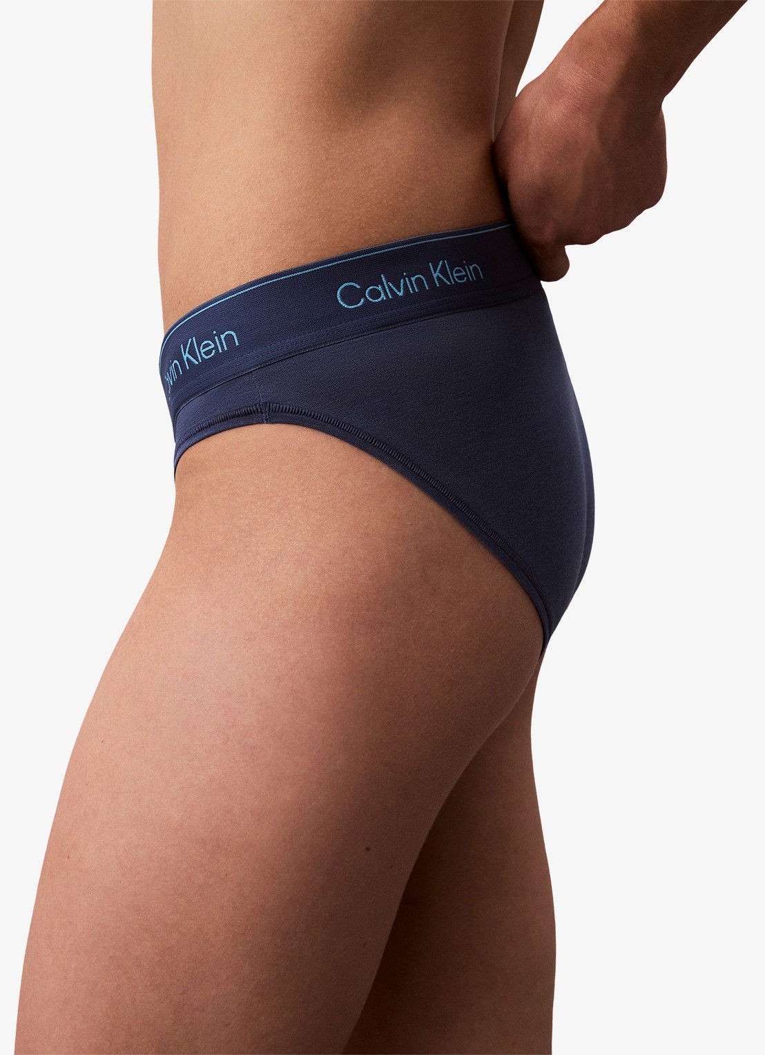 Calvin Klein Hipster met logoband - detail 5 donkerblauw