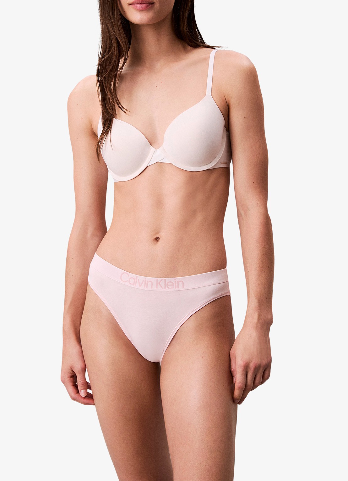 Calvin Klein Hipster met logoband - detail lichtroze
