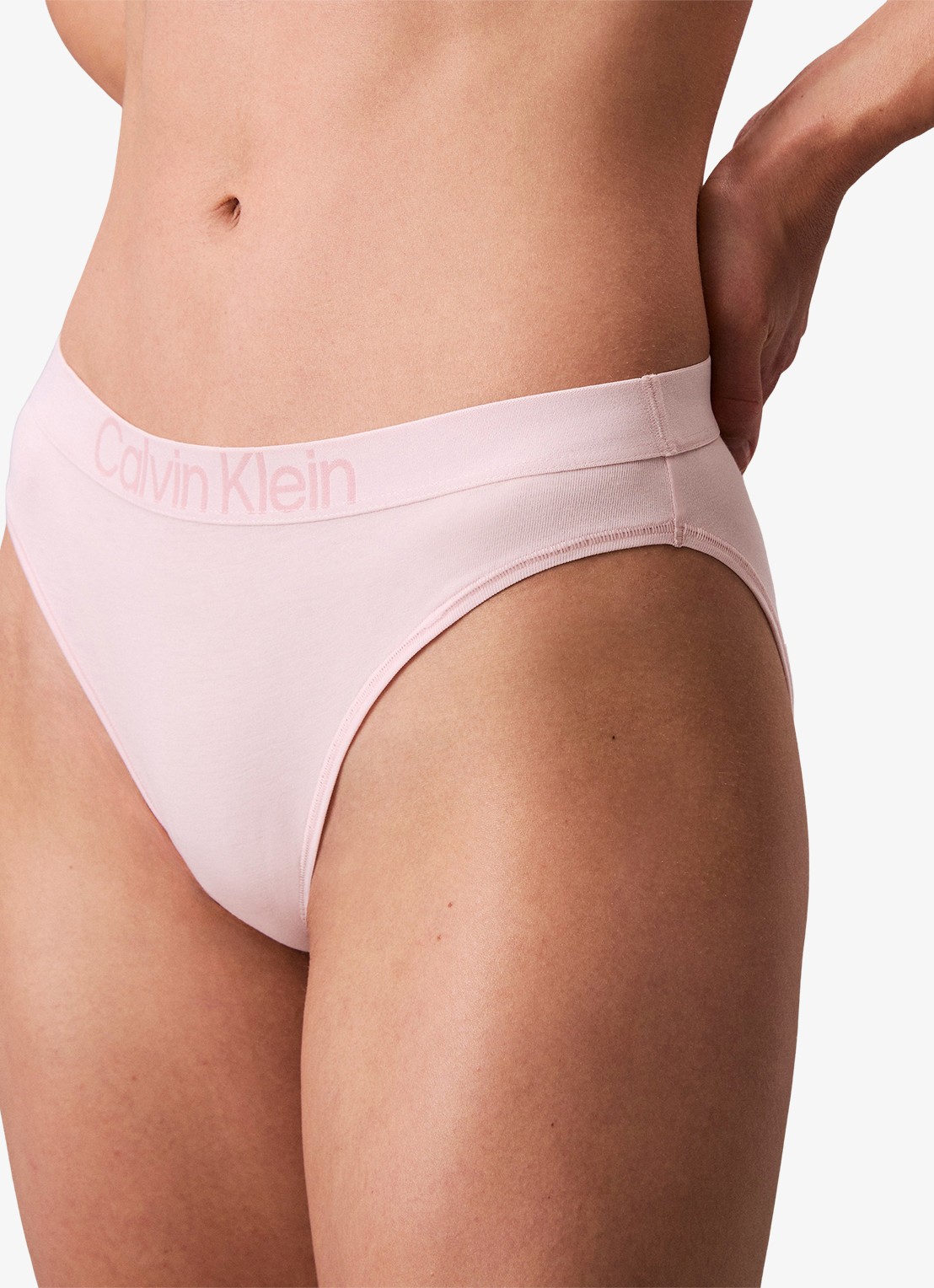 Calvin Klein Hipster met logoband - detail 2 lichtroze