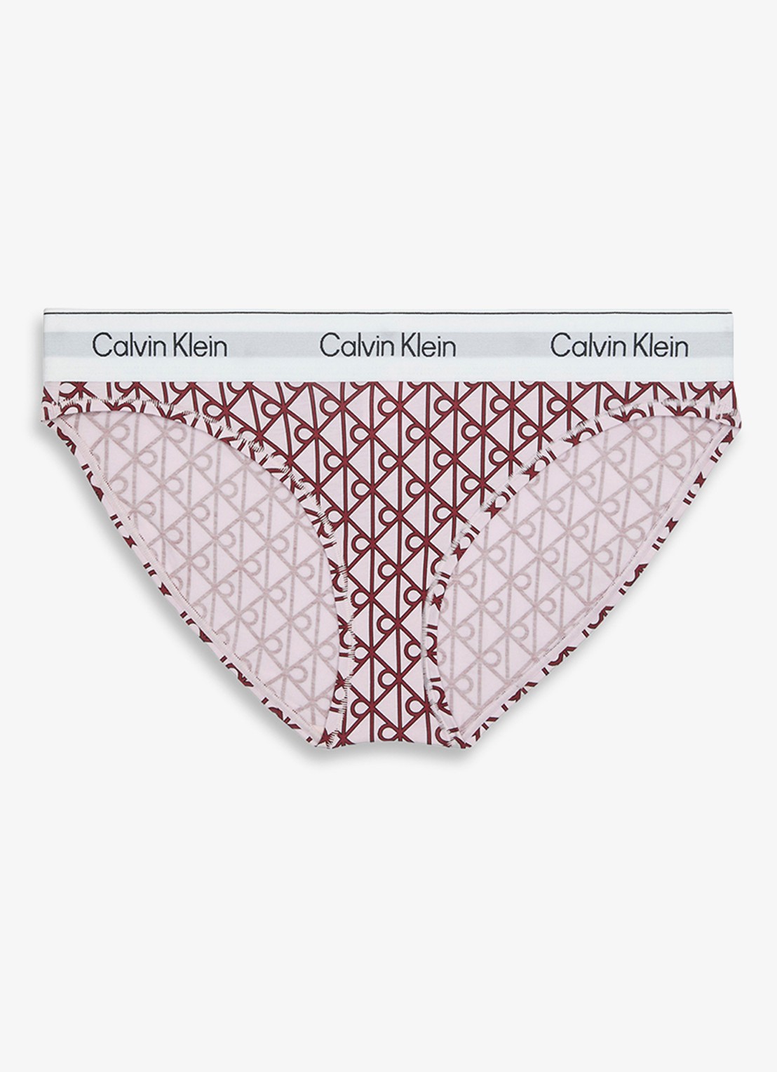 Calvin Klein Hipster met logoband - voorkant lichtroze
