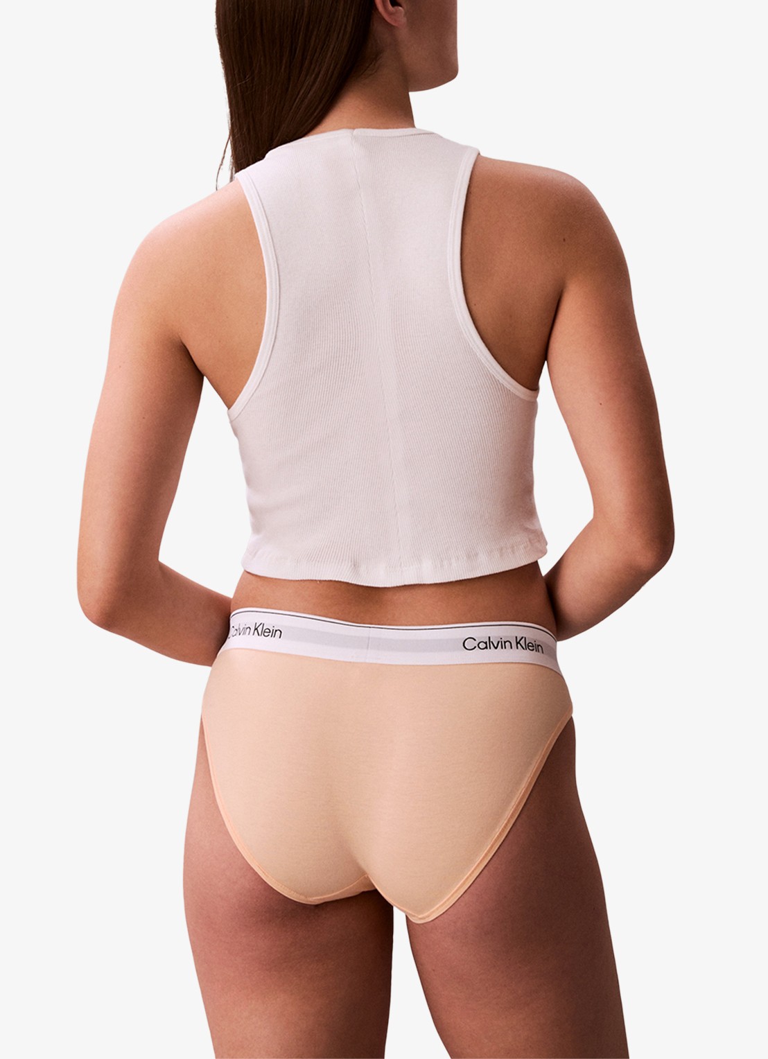 Calvin Klein Hipster met logoband - achterkant 4 peach bliss