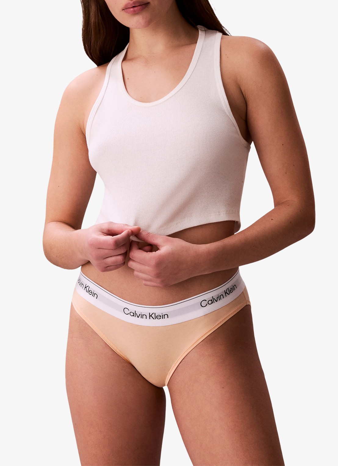 Calvin Klein Hipster met logoband - detail 2 peach bliss