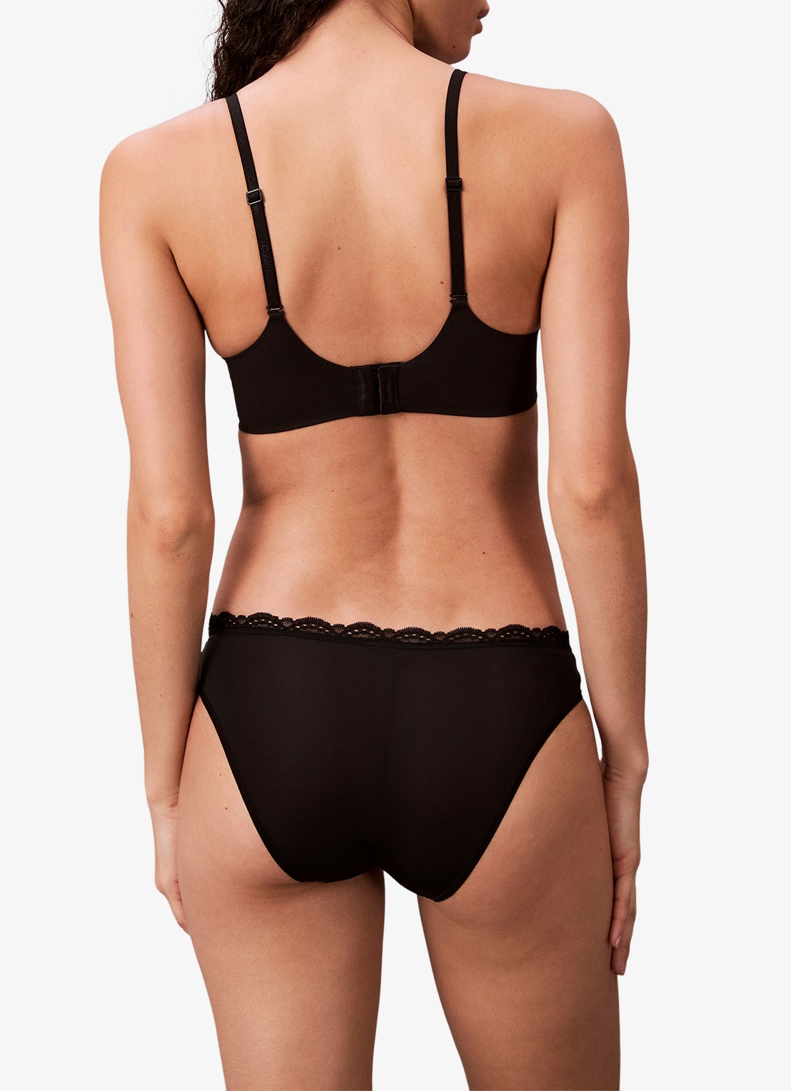 Calvin Klein Hipster met mesh - achterkant 7 black-ub1