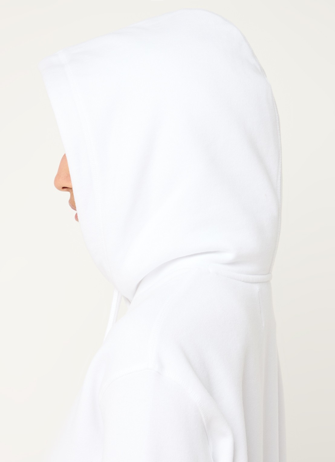 Calvin Klein Hoodie met logoborduring  - detail 4 wit