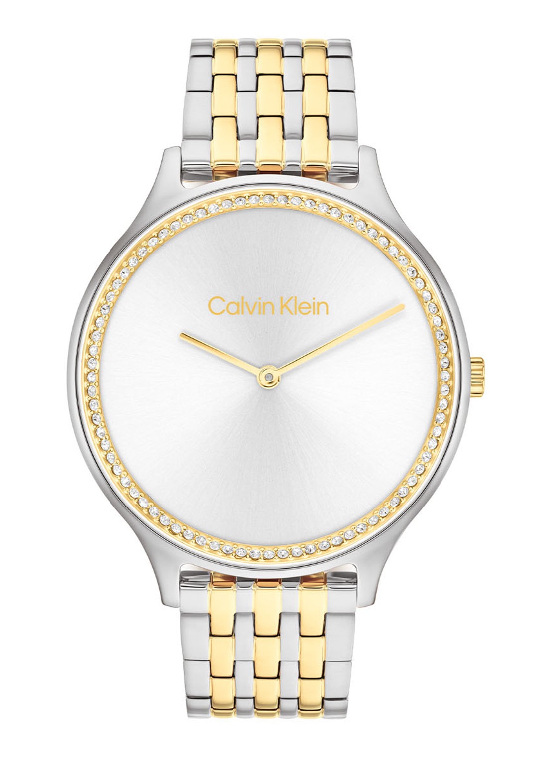 Calvin Klein Horloge CK25100002 - voorkant zilver