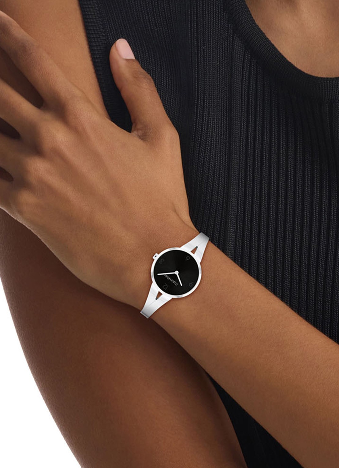 Calvin Klein Horloge CK25100026 - voorkant 4 zilver