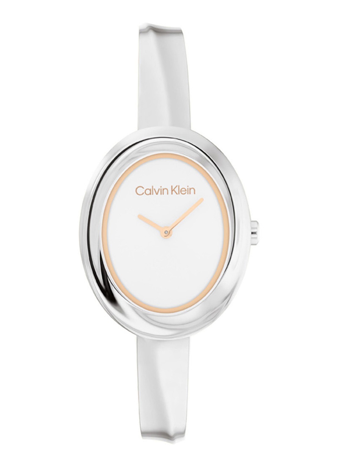 Calvin Klein Horloge CK25100055  - voorkant zilver