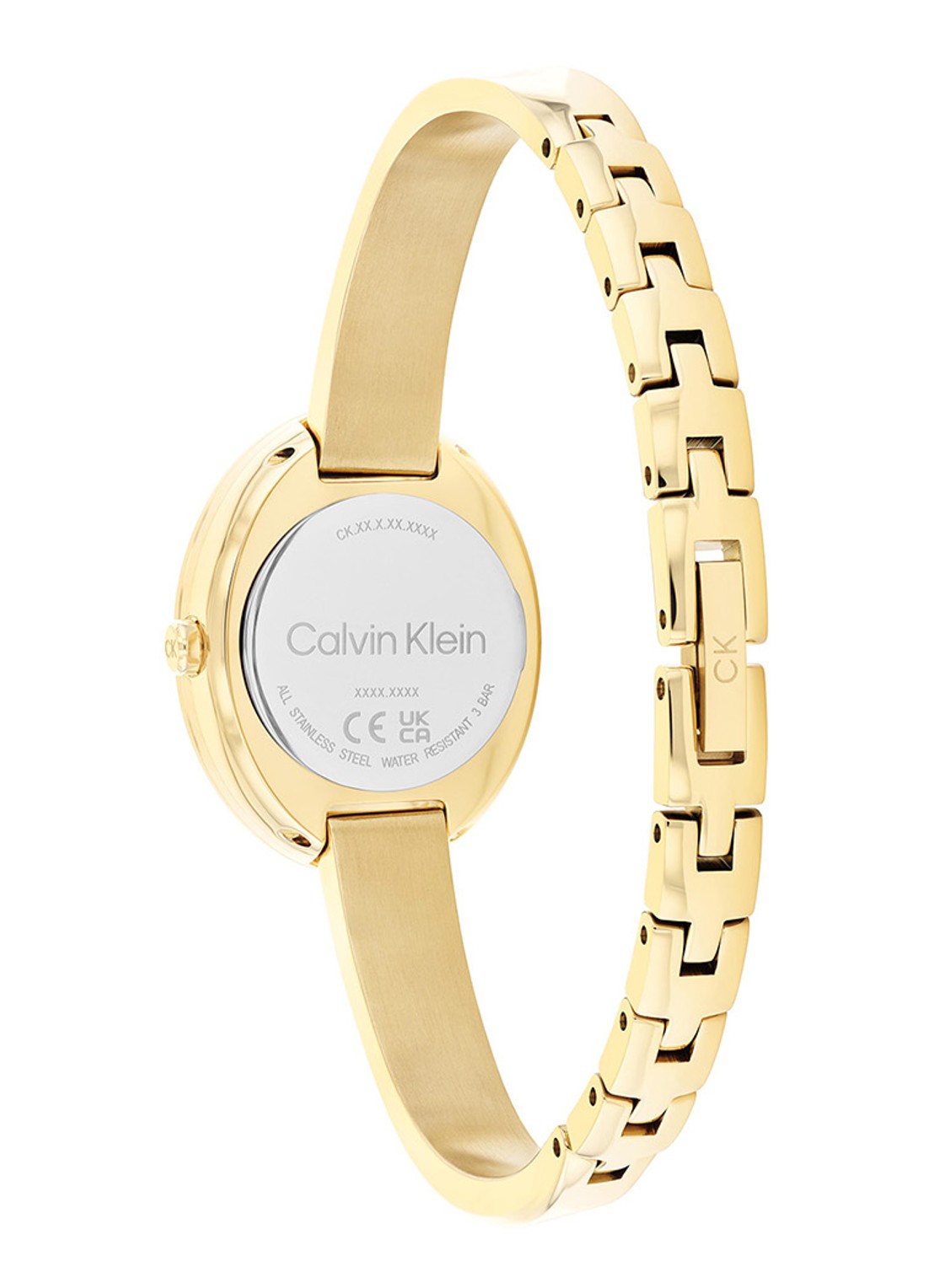 Calvin Klein Horloge CK25100056  - detail 2 goud