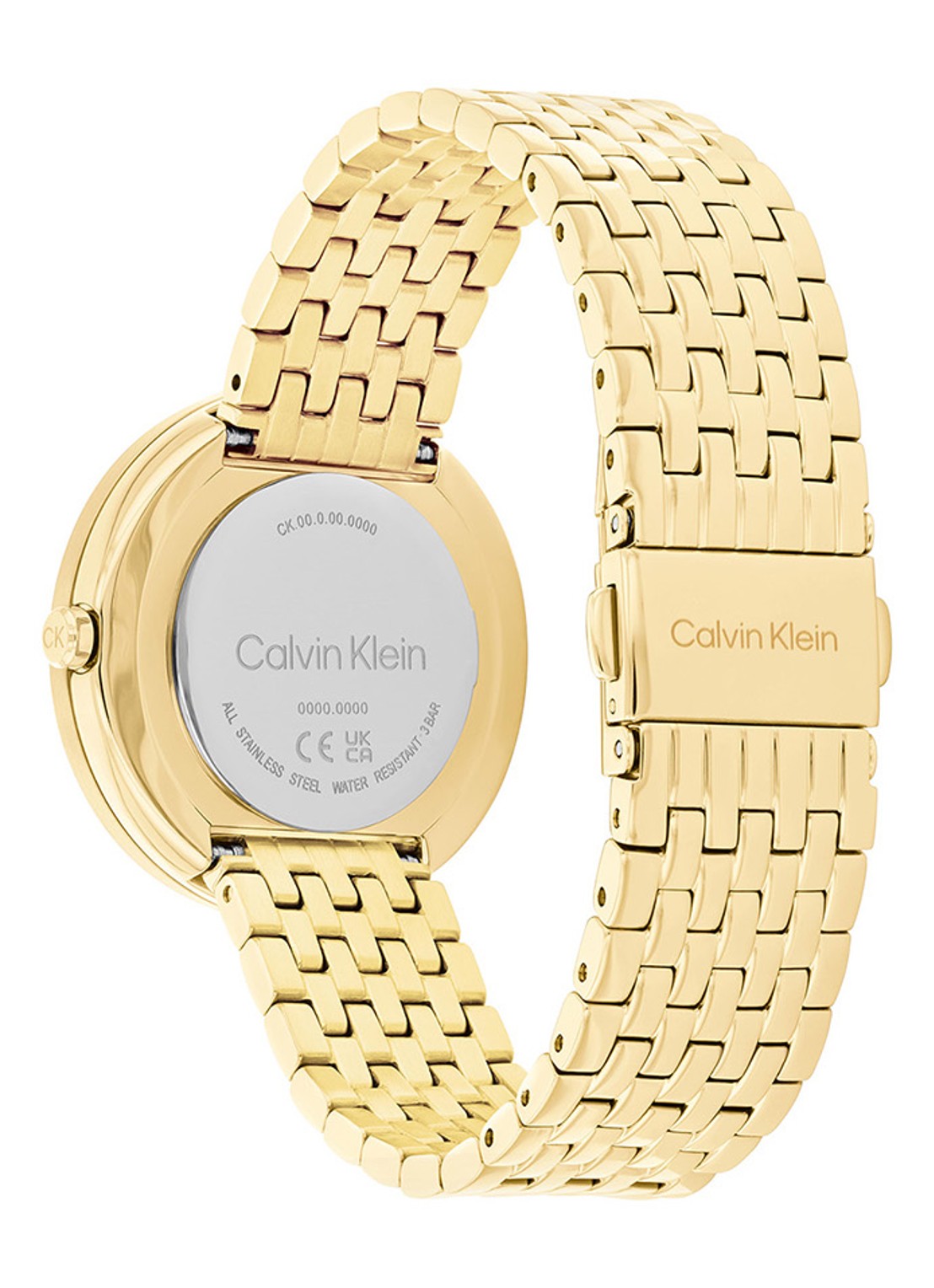 Calvin Klein Horloge CK25100066  - detail 2 goud