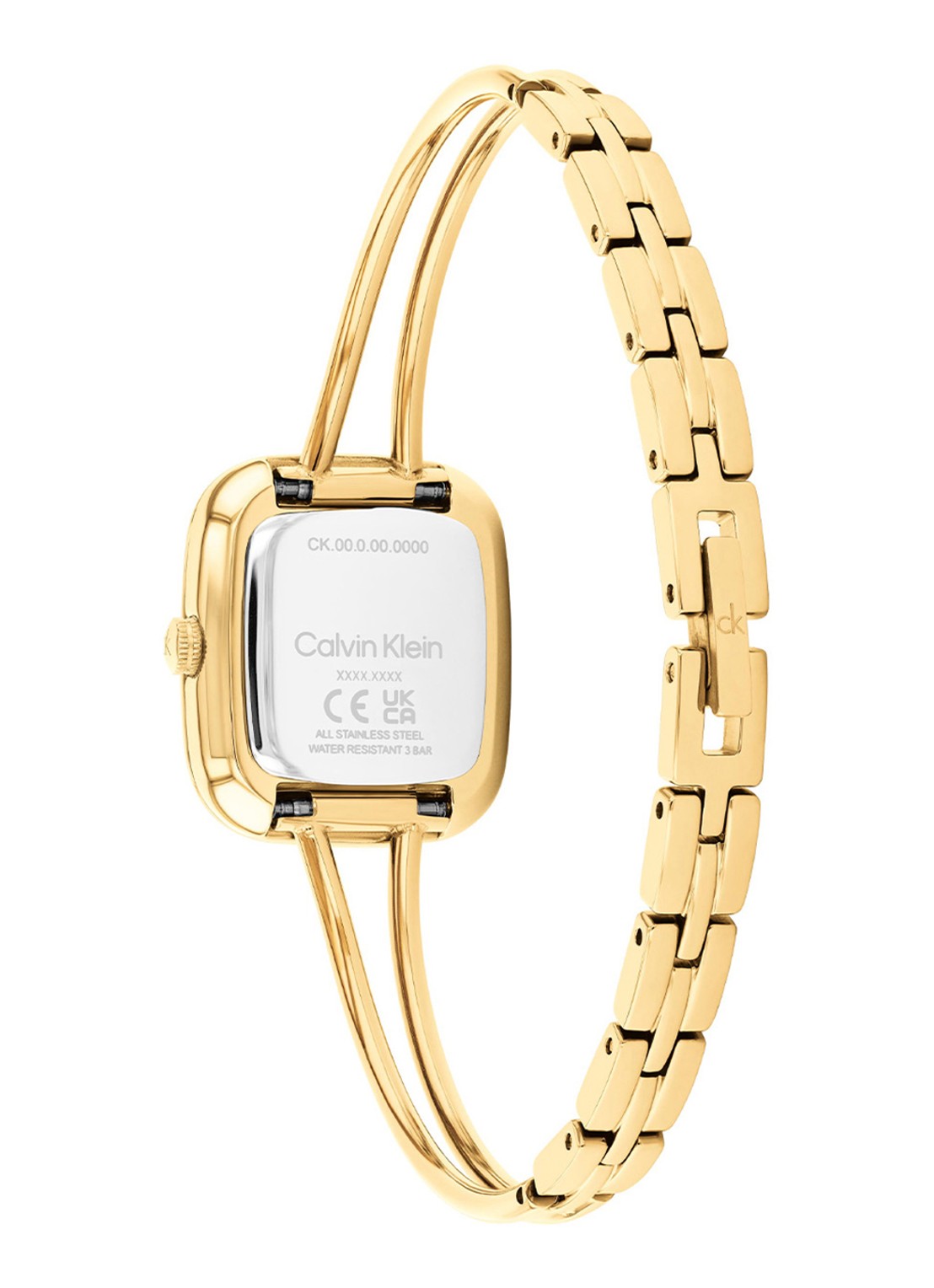 Calvin Klein Horloge CK25100132   - detail 4 goud