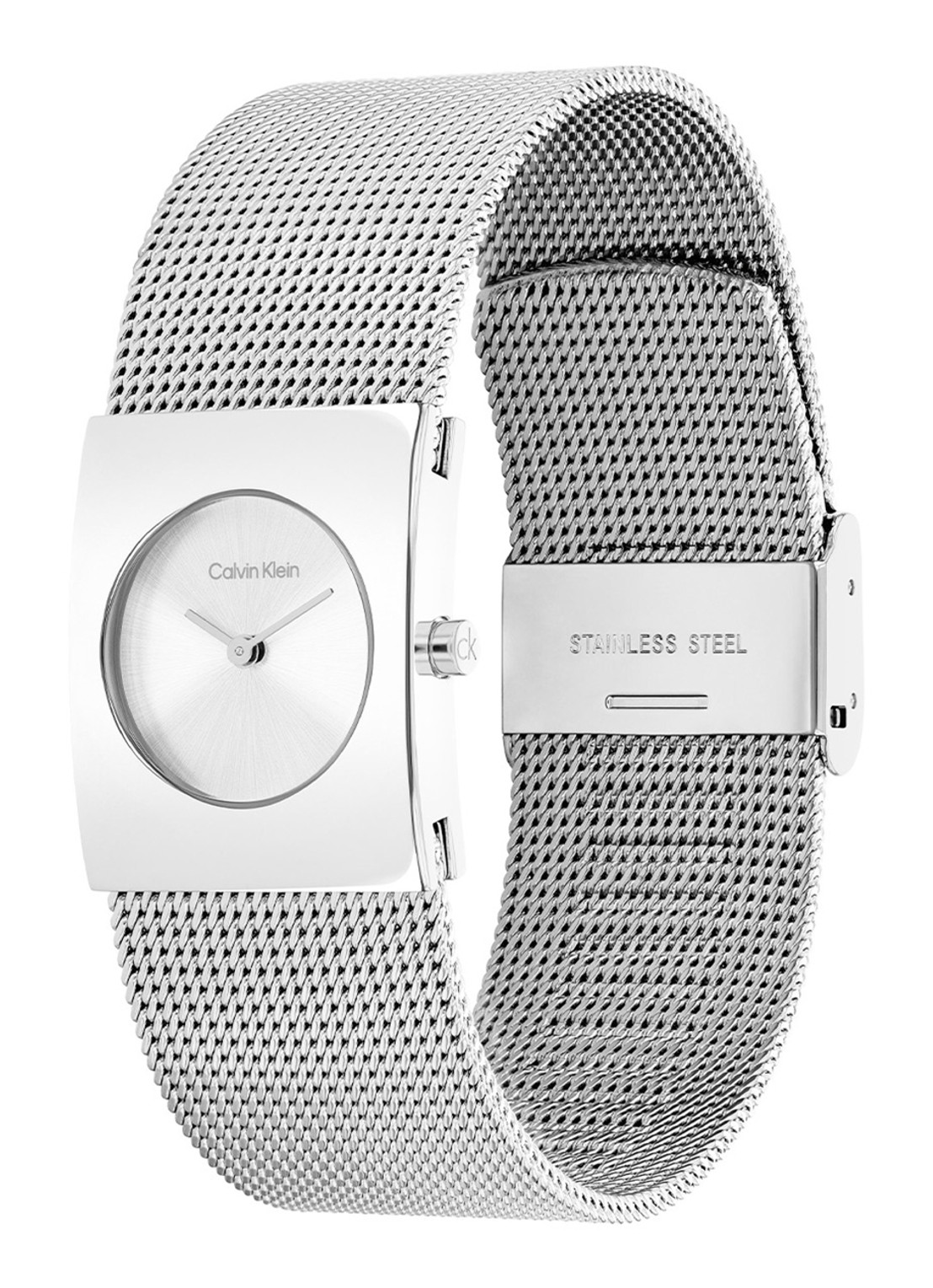 Calvin Klein Horloge CK25100135   - detail zilver