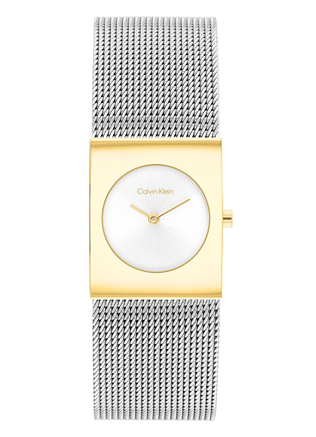 Calvin Klein Horloge CK25100139   - voorkant zilver