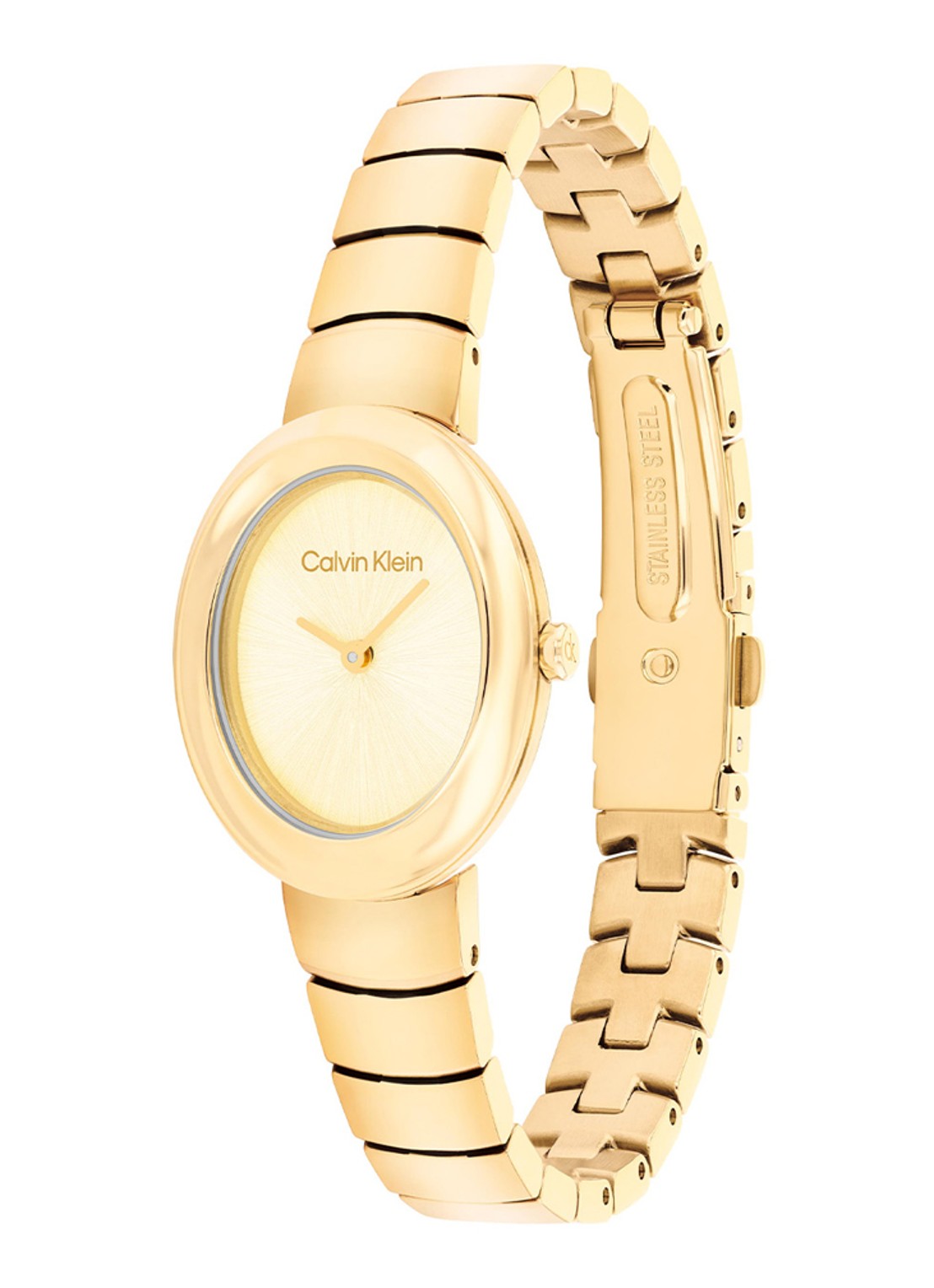 Calvin Klein Horloge CK25100147 - detail 3 goud