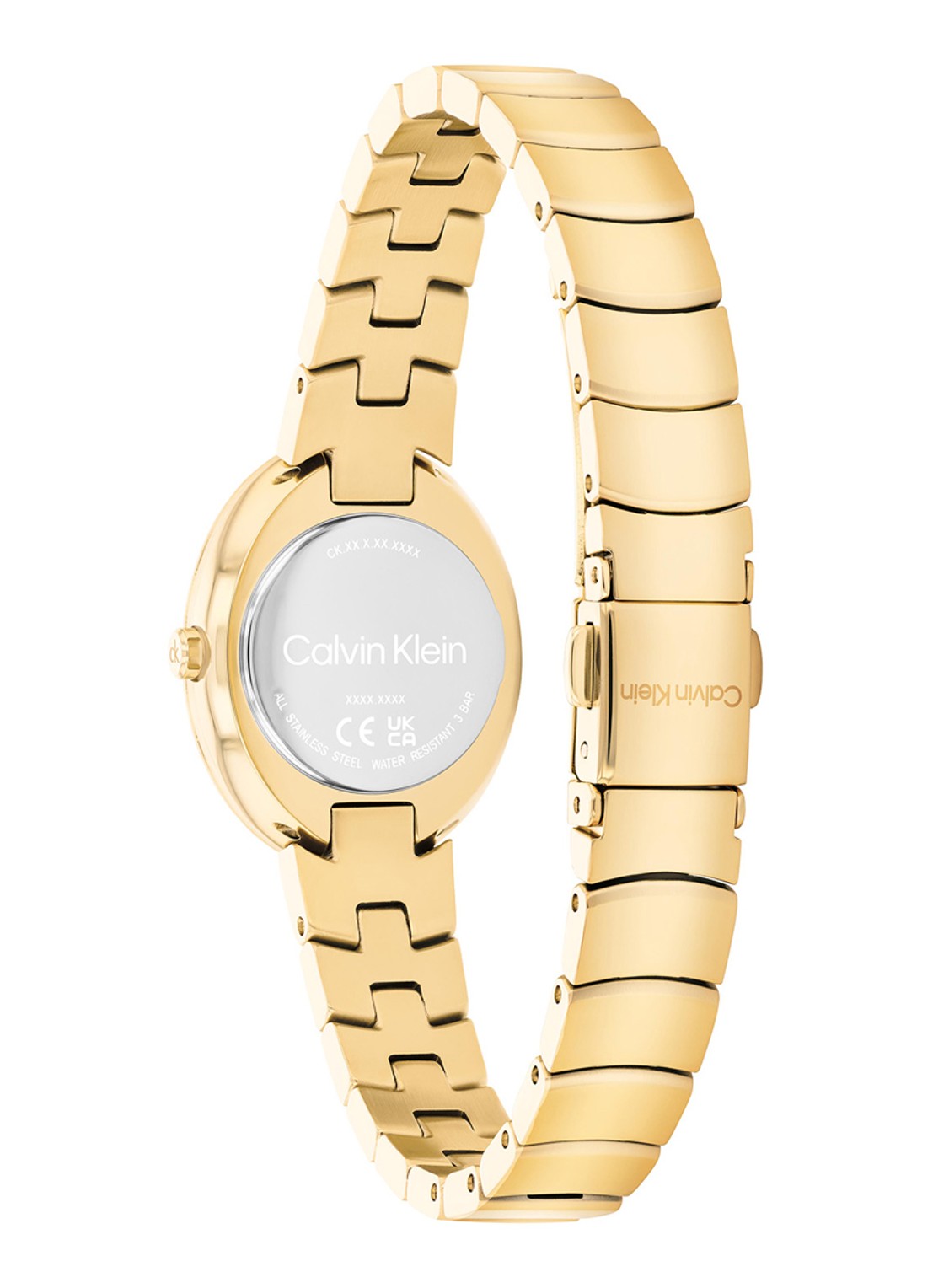 Calvin Klein Horloge CK25100147 - detail 4 goud