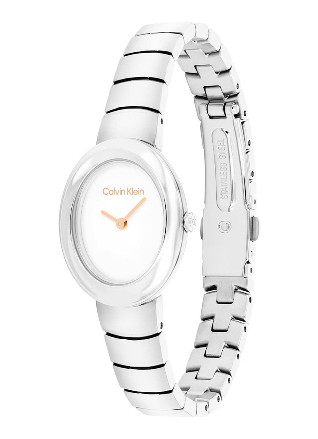 Calvin Klein Horloge CK25100149  - detail zilver
