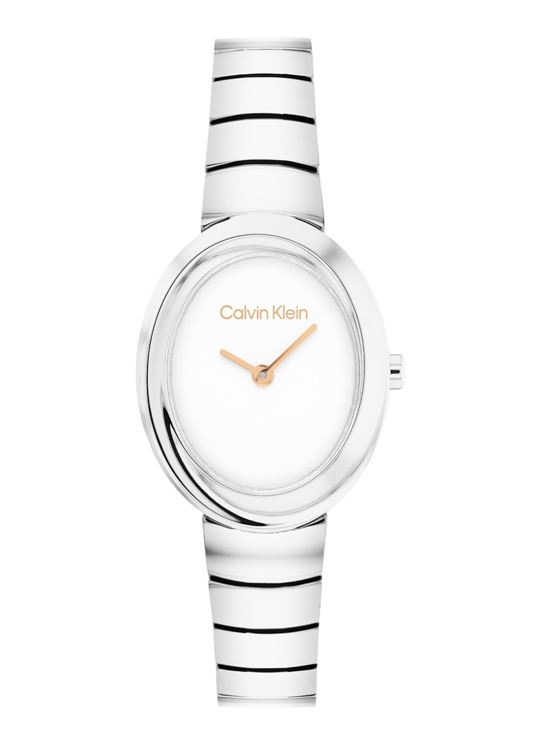 Calvin Klein Horloge CK25100149  - voorkant 3 zilver