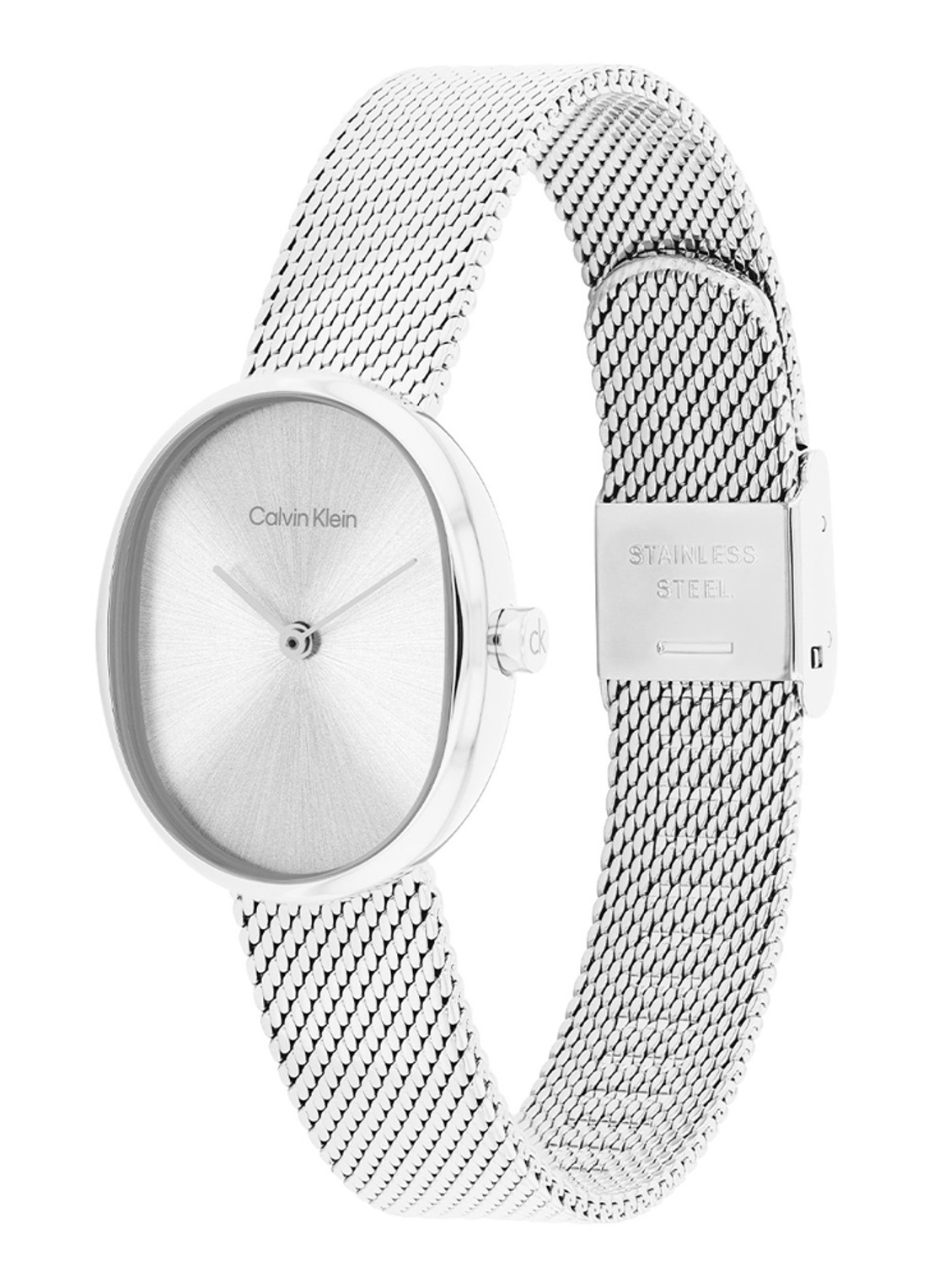 Calvin Klein Horloge CK25100173 - detail zilver