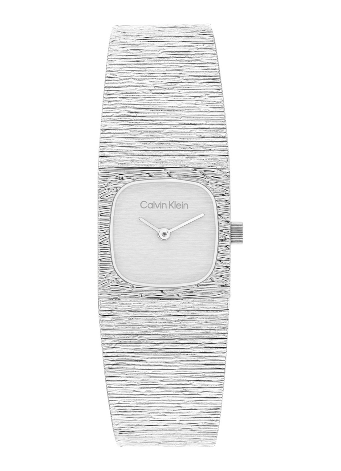 Calvin Klein Horloge CK25100177  - voorkant 3 zilver