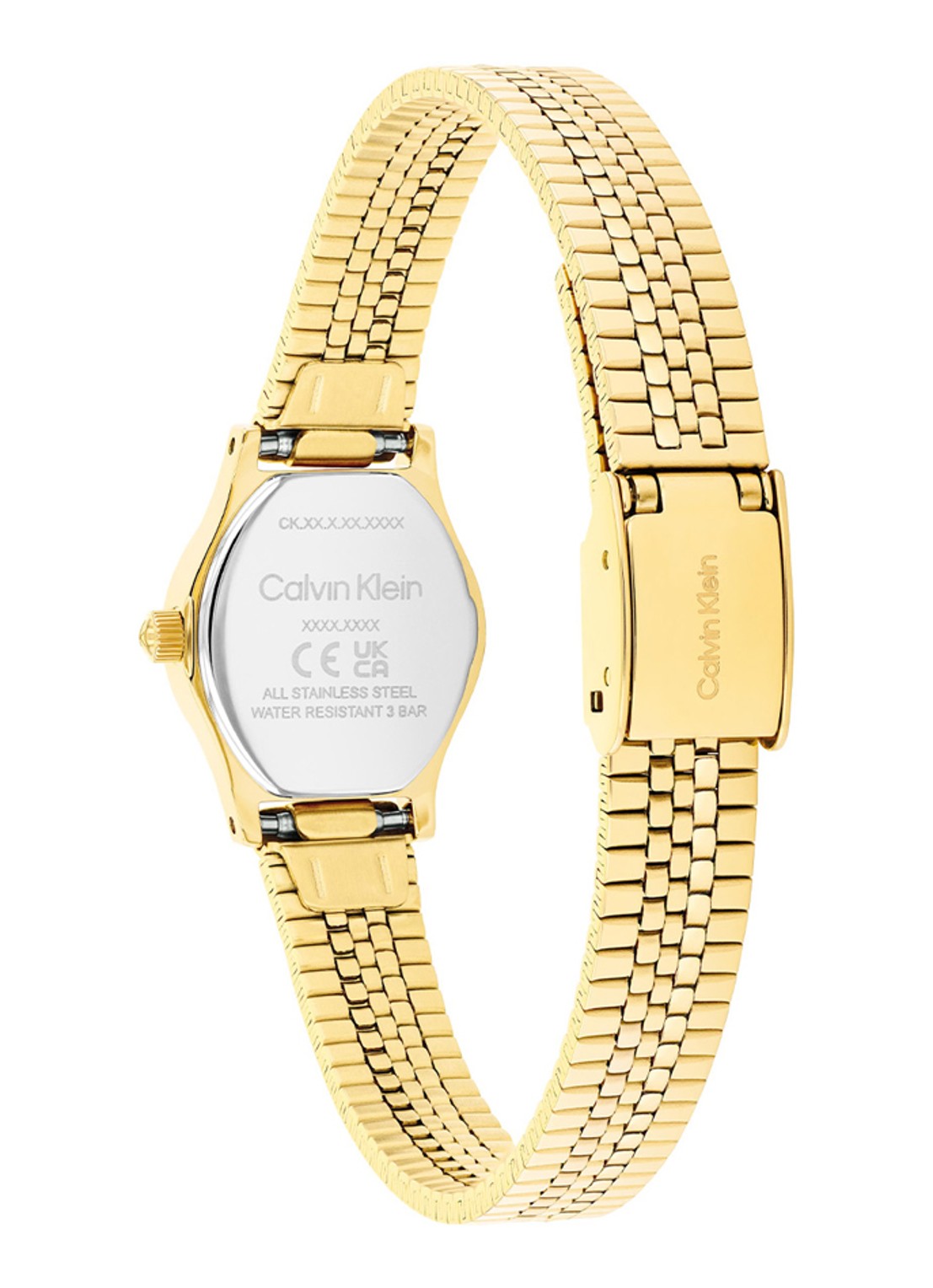 Calvin Klein Horloge CK25100201 - detail 4 goud