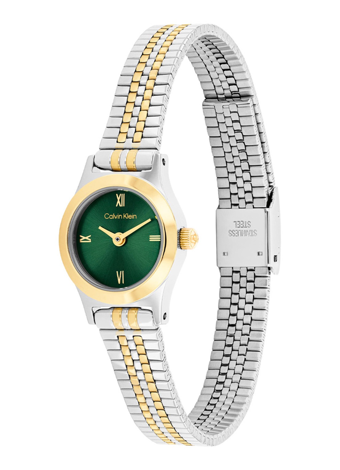 Calvin Klein Horloge CK25100202  - detail zilver