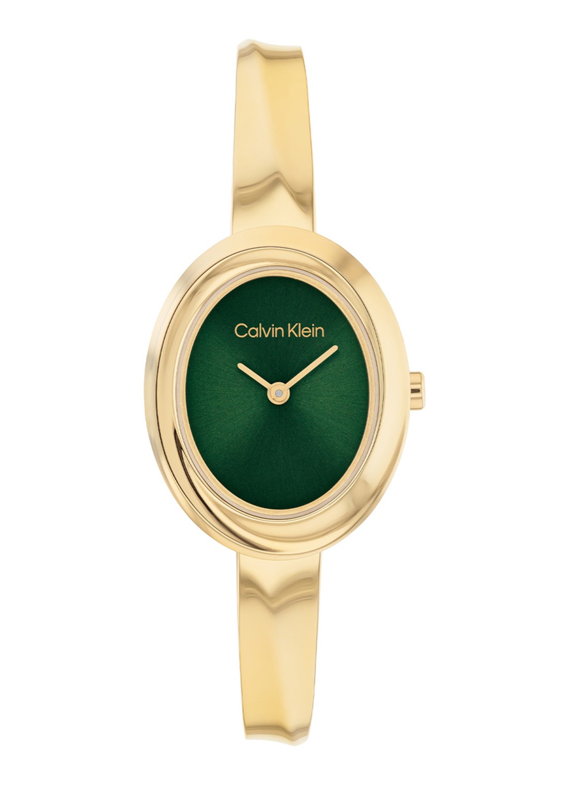 Calvin Klein Horloge CK25100203  - voorkant goud