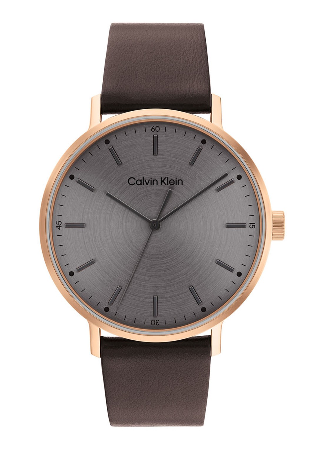 Calvin Klein Horloge CK25200051 - voorkant 2 roségoud