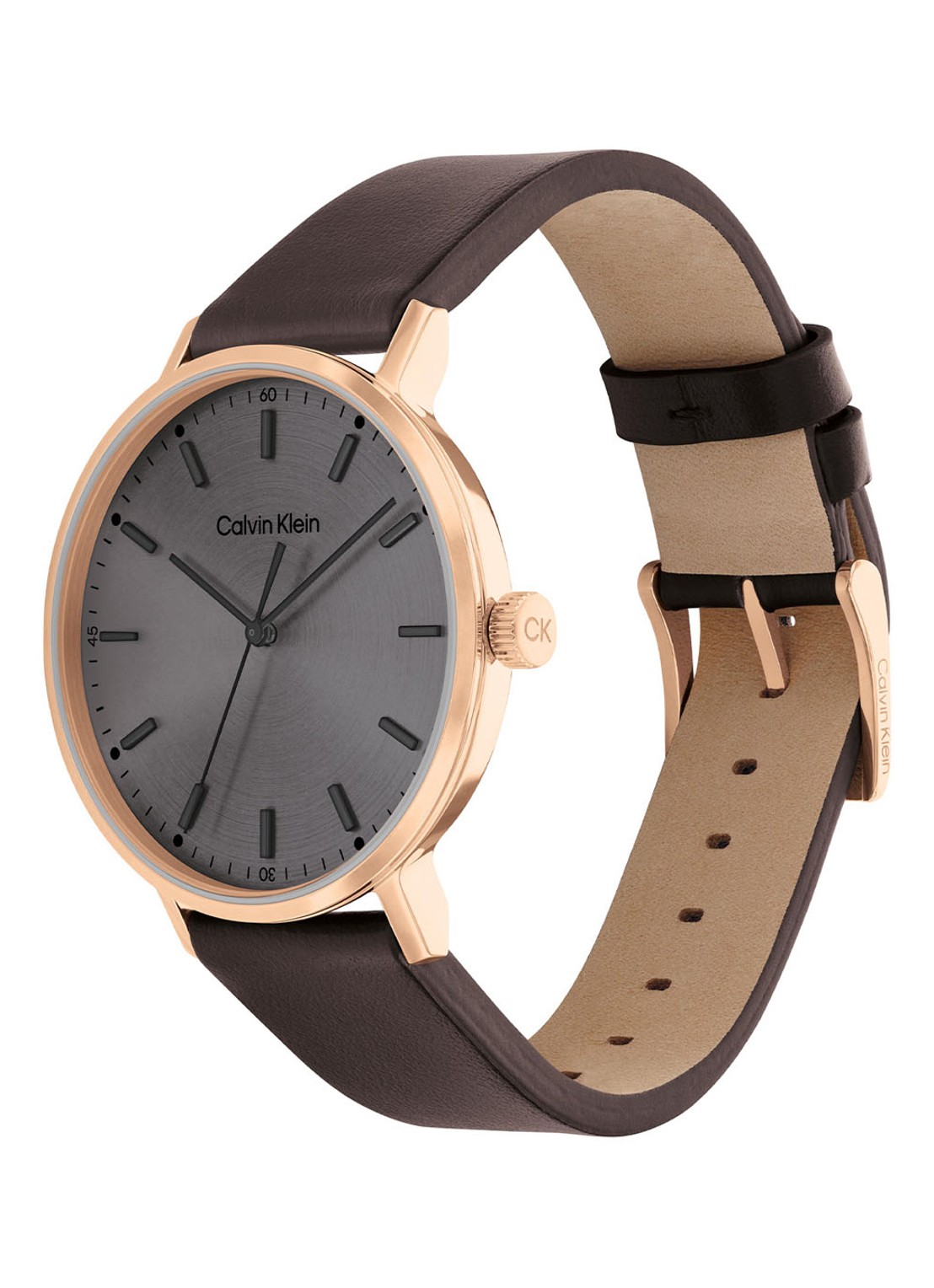 Calvin Klein Horloge CK25200051 - voorkant 3 roségoud