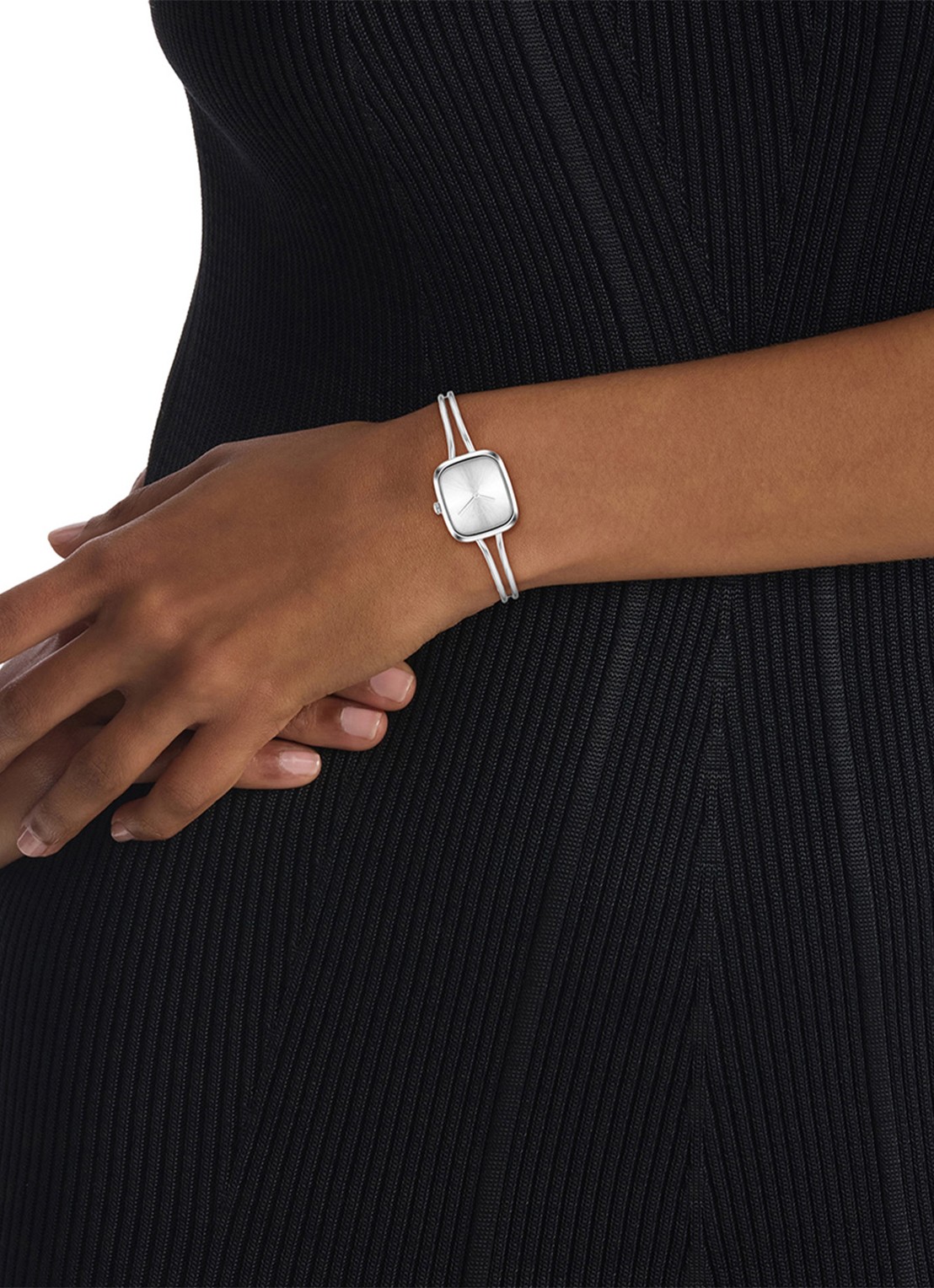 Calvin Klein Horloge CK25200117 - voorkant 2 zilver