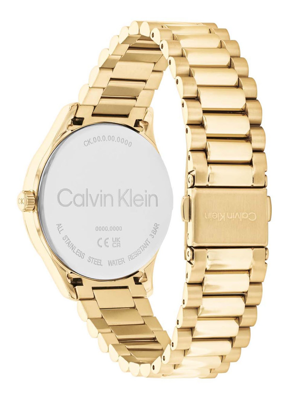 Calvin Klein Horloge CK25200232 - detail goud