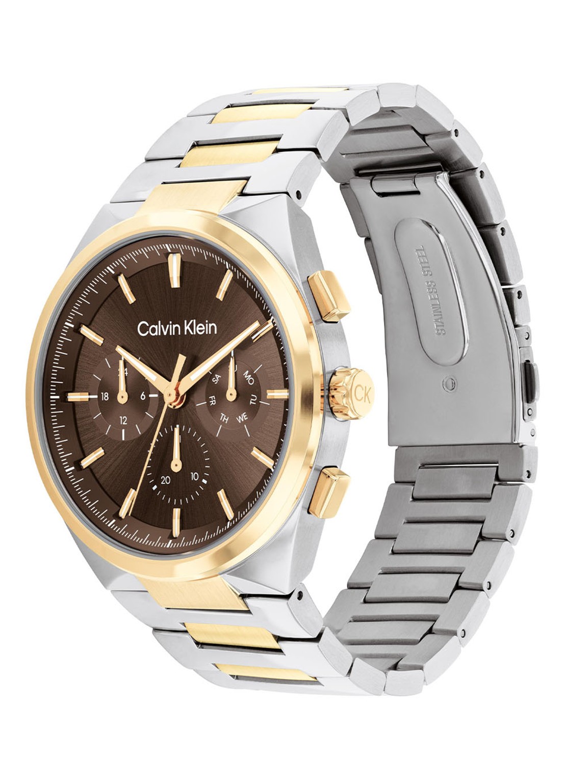 Calvin Klein Horloge CK25200442 - detail 4 goud