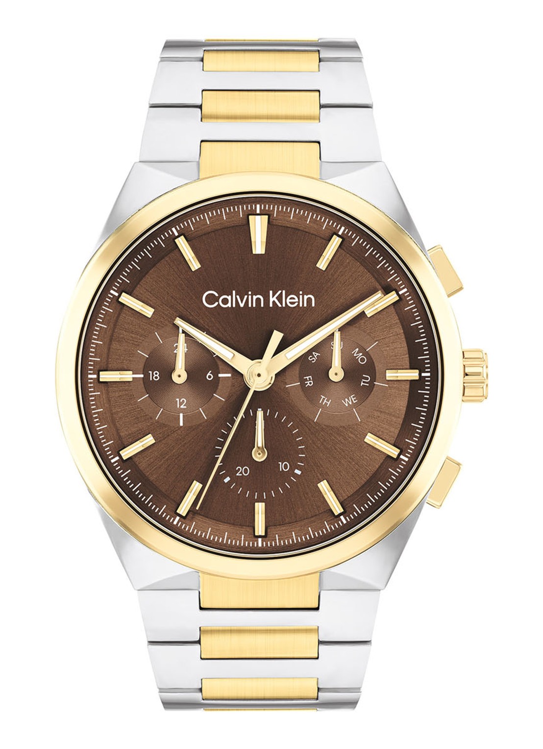 Calvin Klein Horloge CK25200442 - voorkant goud
