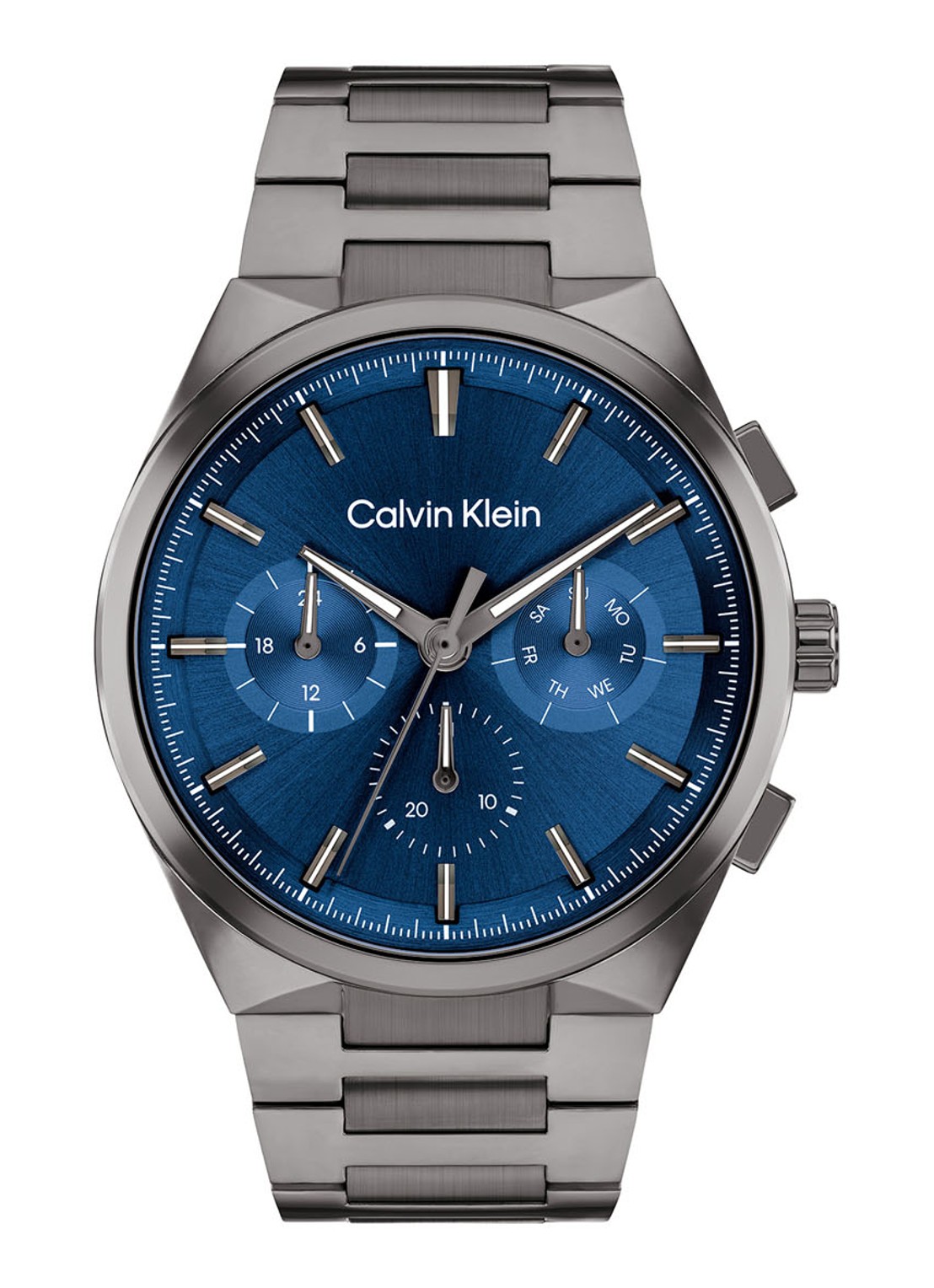 Calvin Klein Horloge CK25200443  - voorkant 3 grijs