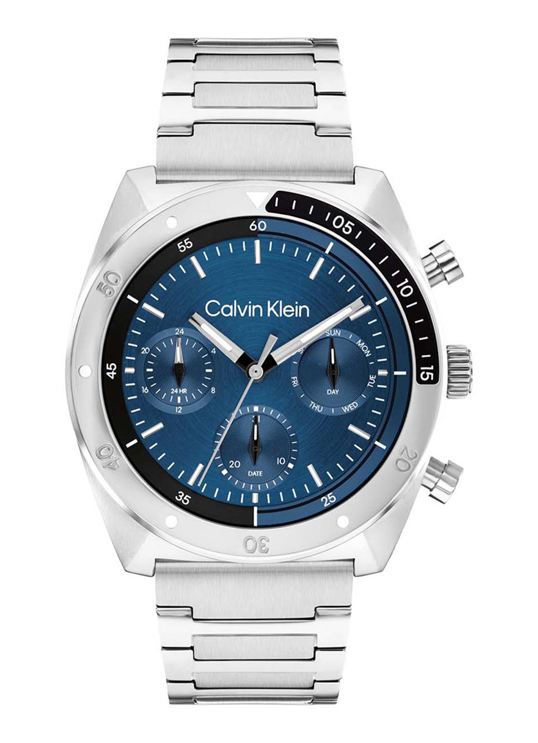 Calvin Klein Horloge CK25200464  - voorkant zilver