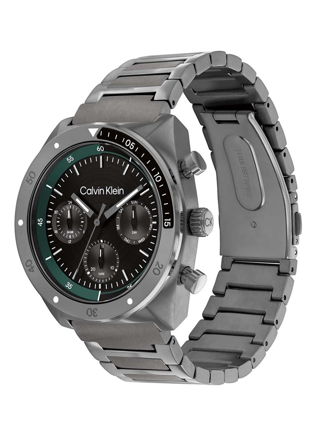 Calvin Klein Horloge CK25200466  - detail antraciet