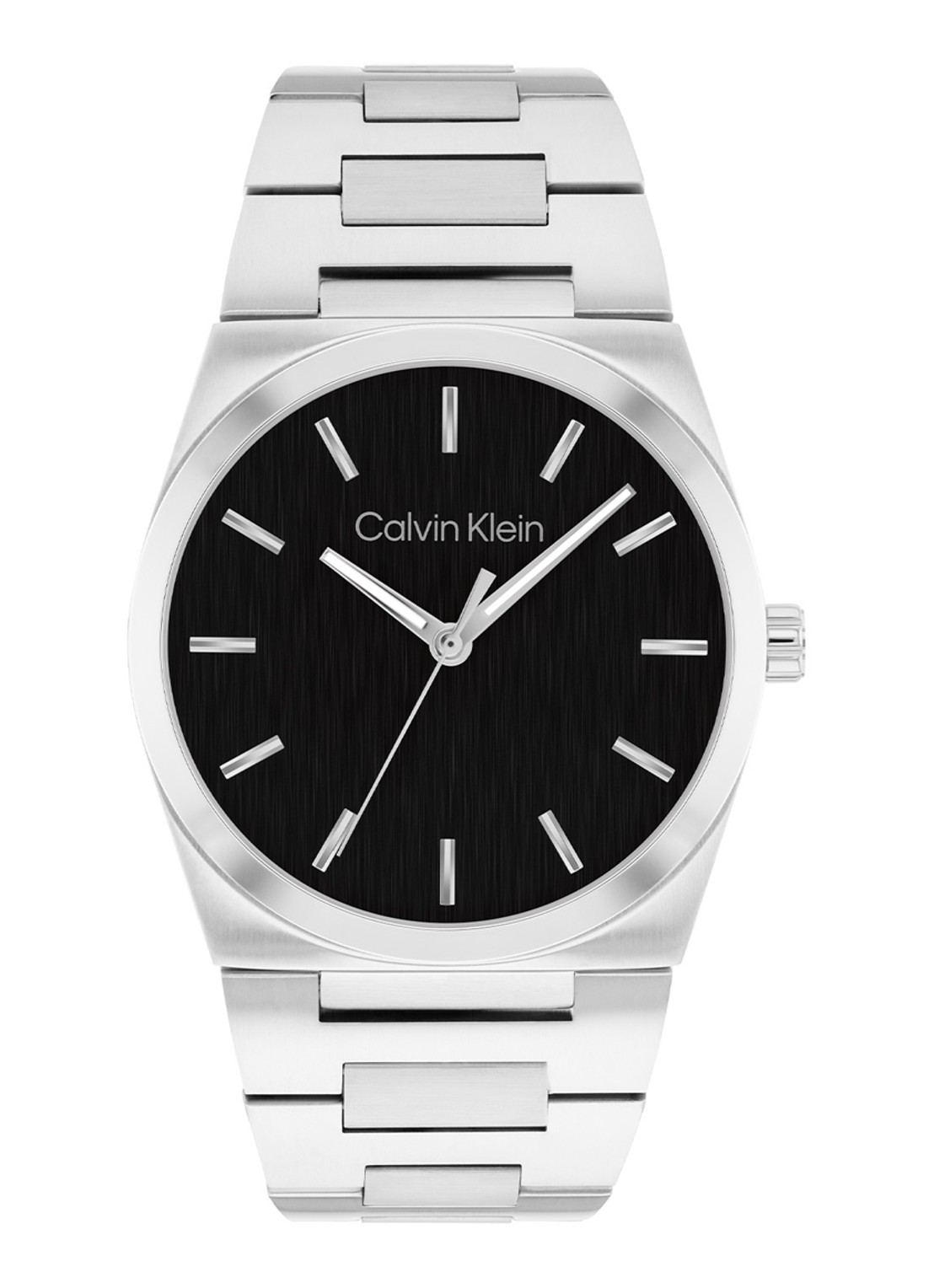 Calvin Klein Horloge CK25200543  - voorkant 3 zilver
