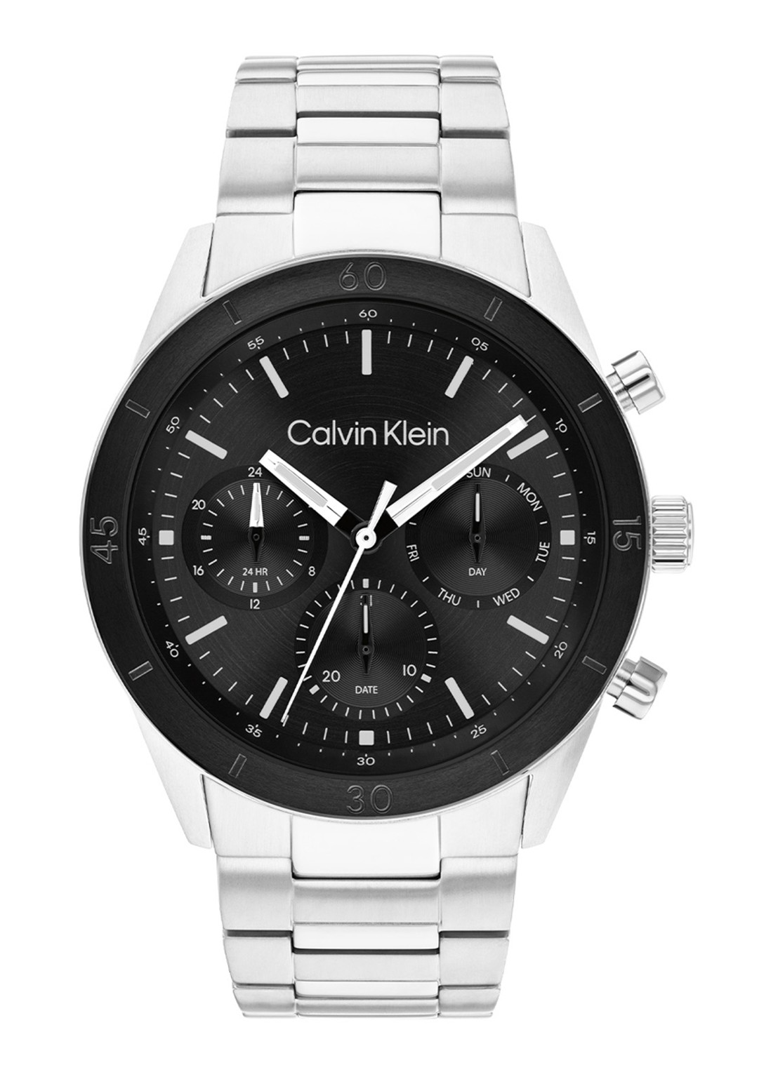 Calvin Klein Horloge CK25200557  - voorkant zilver