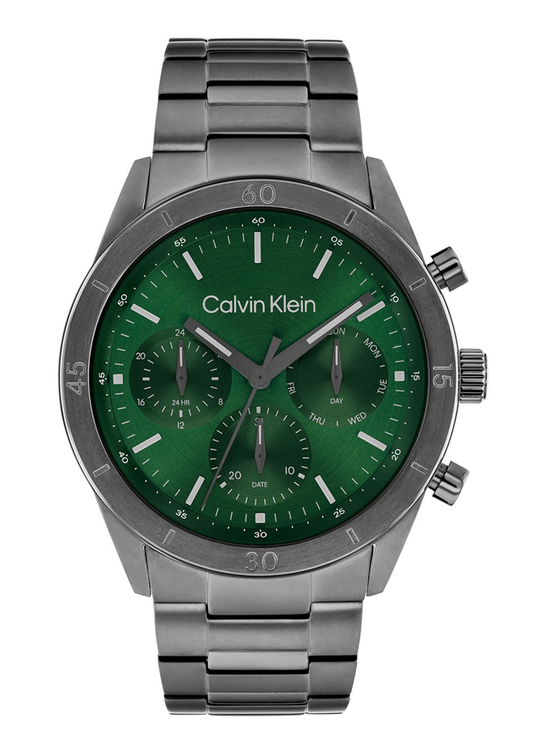 Calvin Klein Horloge CK25200561  - voorkant antraciet