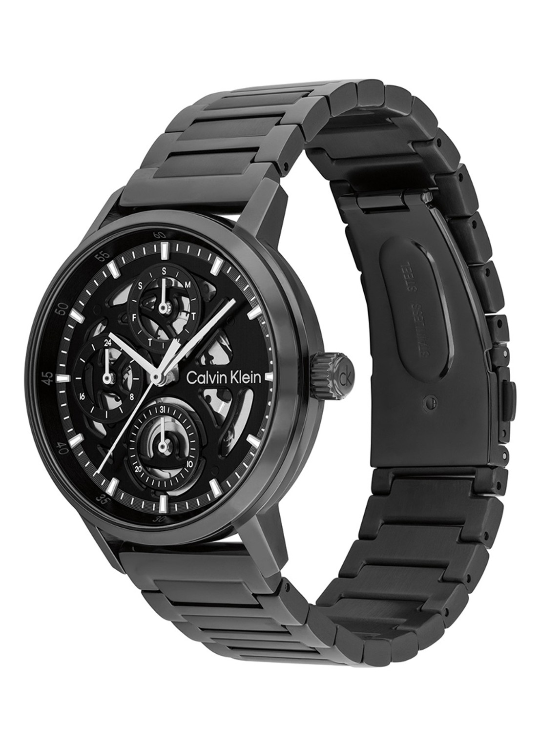 Calvin Klein Horloge CK25200563  - detail antraciet