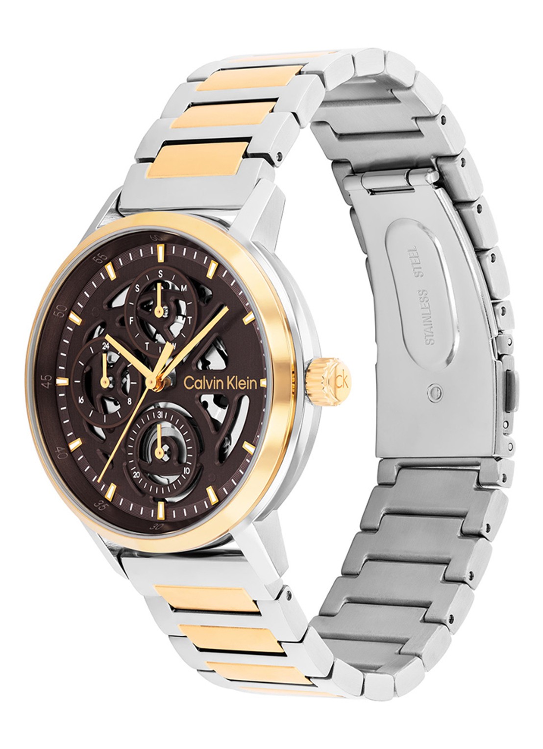 Calvin Klein Horloge CK25200564  - detail zilver