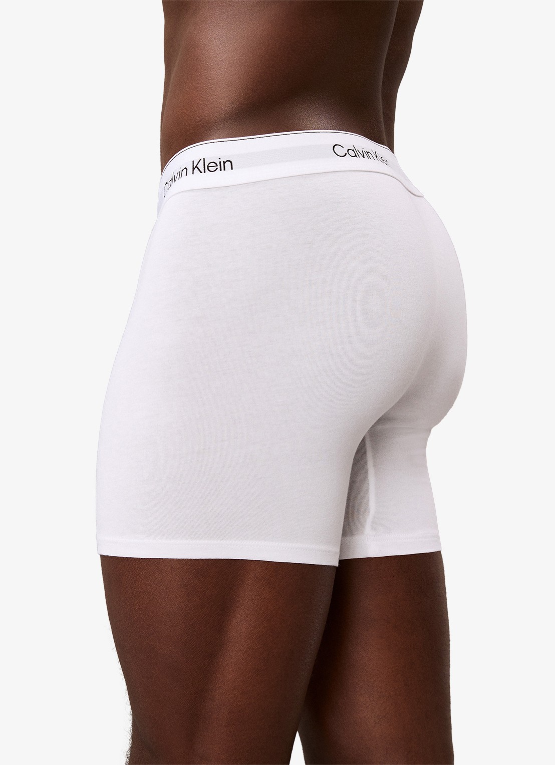 Calvin Klein Icon boxershorts met logoband in 3-pack - detail 4 wit