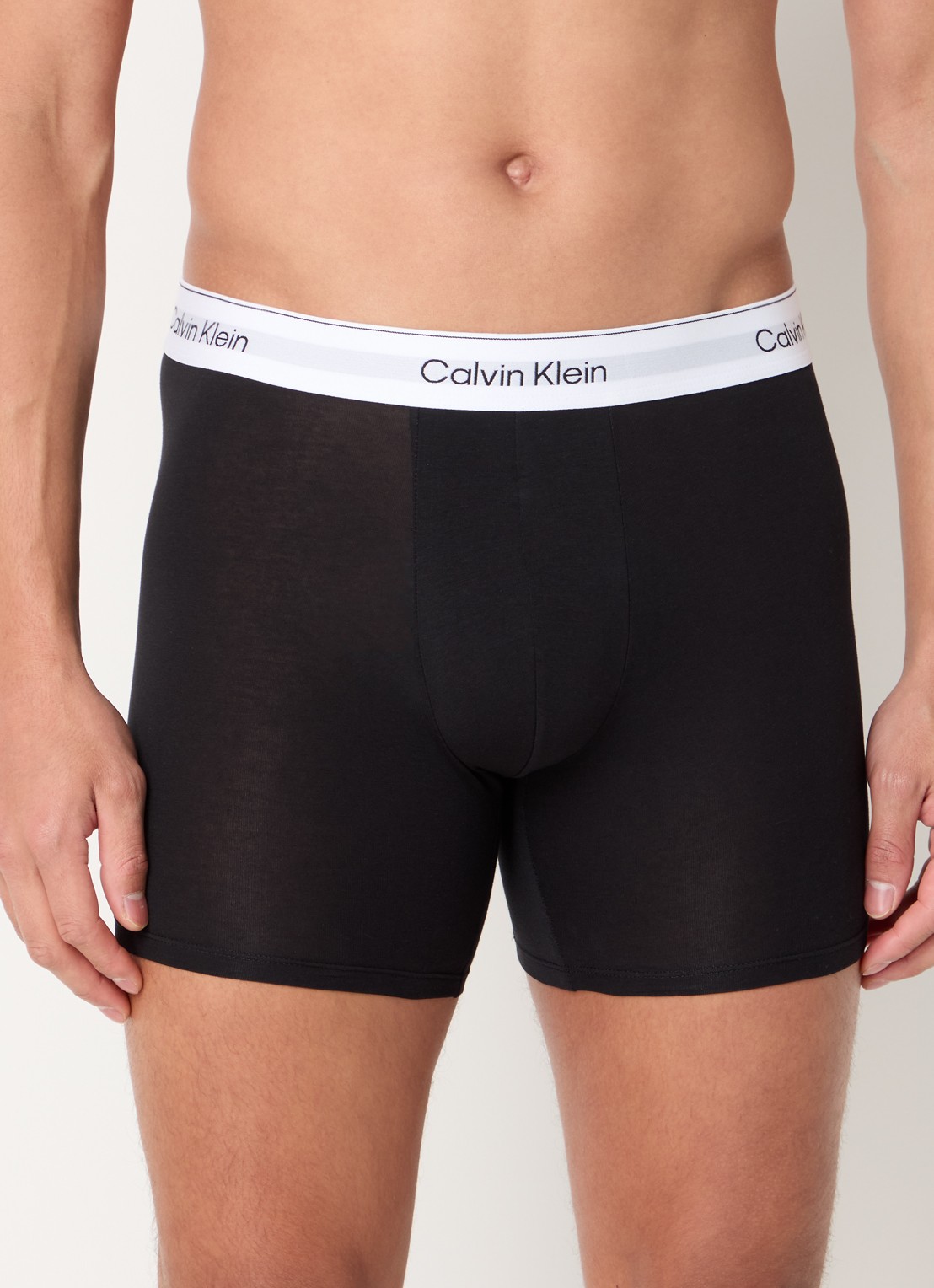 Calvin Klein Icon boxershorts met logoband in 3-pack - detail 4 zwart