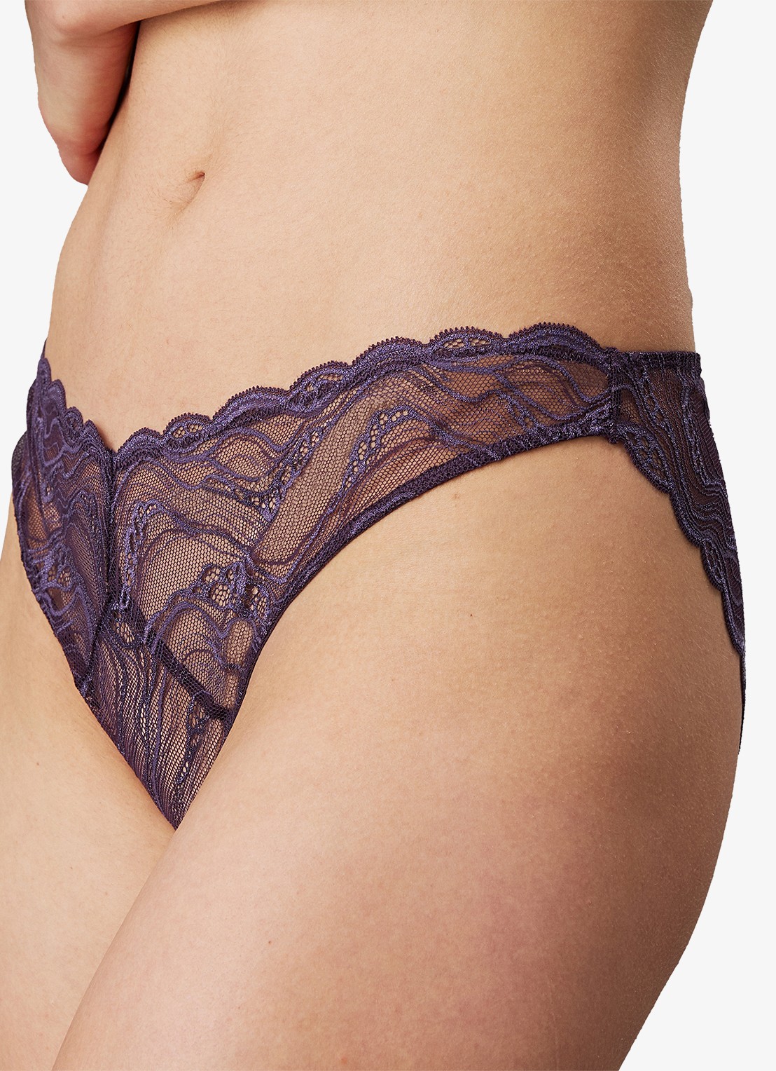 Calvin Klein Instinct hipster van kant - detail 4 paars